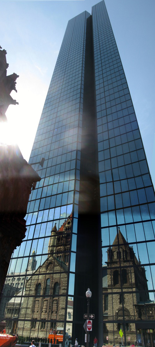 Reflection Hancock Building